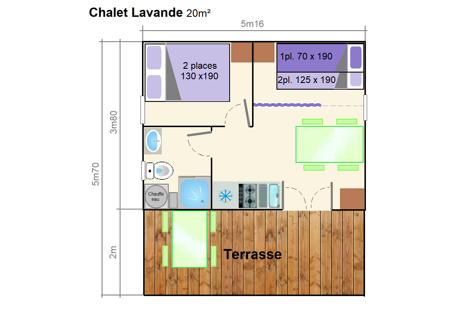 Lavande Plans Interieur