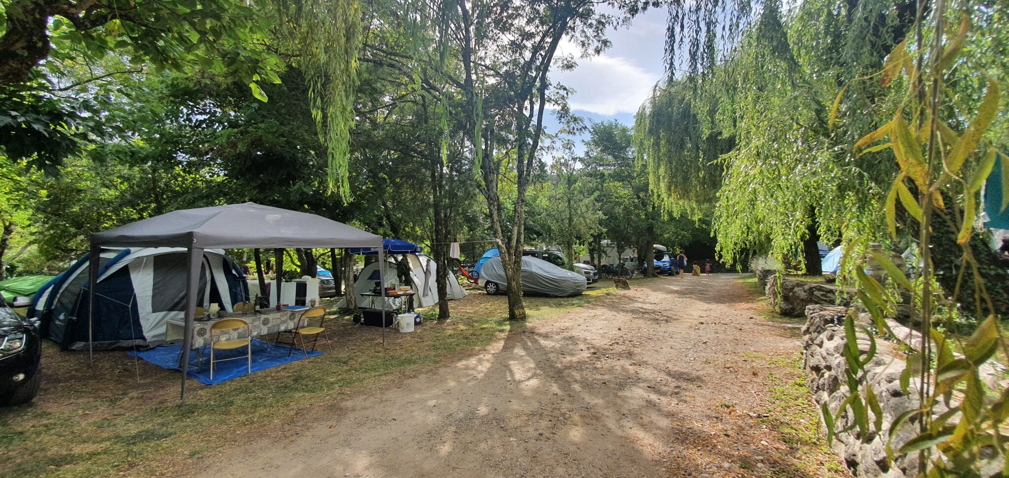 Allée B emplacements