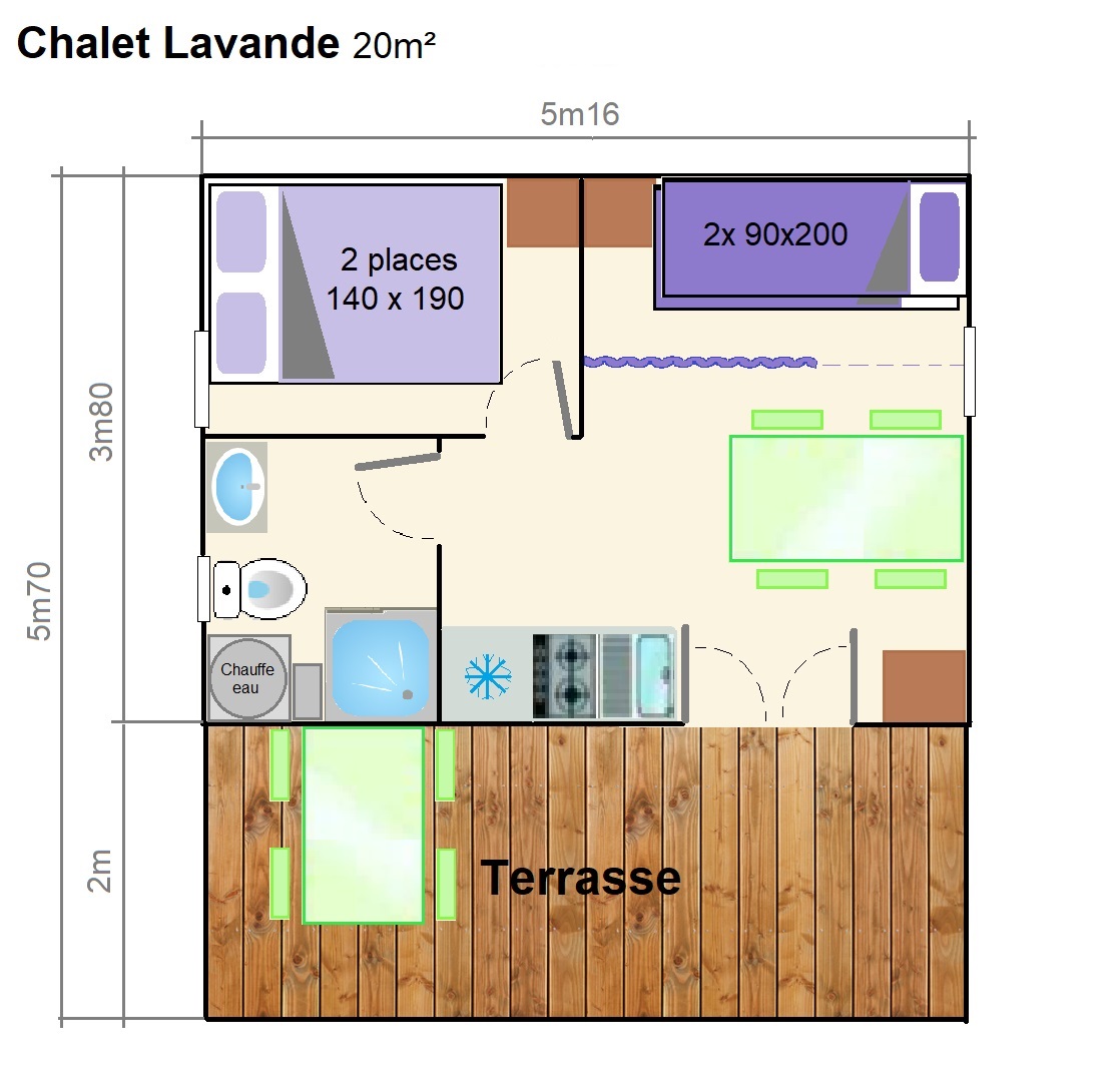 Lavande Plans Interieur