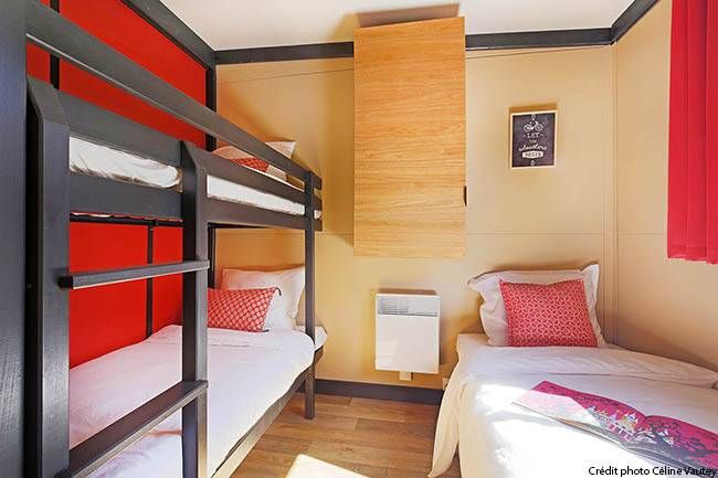 Le Chalet Anis | 5 personnes – 2 chambres Chalet 5 personnes | Camping Les Lavandes - Darbres
