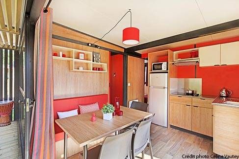 Le Chalet Anis | 5 personnes – 2 chambres Chalet 5 personnes | Camping Les Lavandes - Darbres
