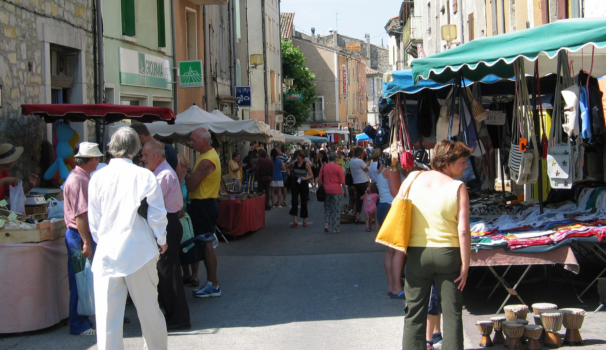 Les marchés locaux - Ardèche
